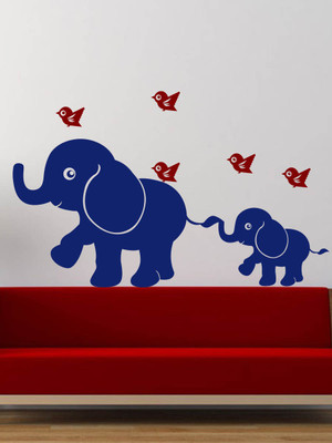

Trends on Wall  Kids Sticker(Pack of 1, Blue;maroon