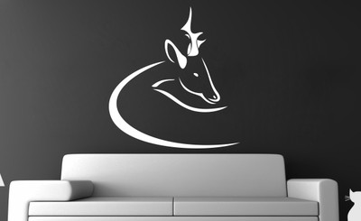 

Vsquare Studio  Wall Sticker Sticker(Pack of 1, White