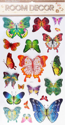 

BlushBees  3D Wall Décor Sticker(Pack of 1, Multicolor
