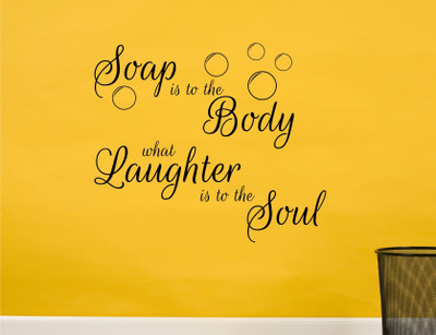 Wall Guru  Wall Decal&Sticker Sticker(Pack of 1, Black