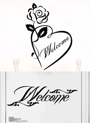 

Vsquare Studio  Wall Sticker Sticker(Pack of 2, Multicolor