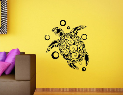 

Wall Guru  Wall Decal&Sticker Sticker(Pack of 1, Black