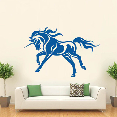

Pickypomp  Adhesive type Sticker(Pack of 1, Blue