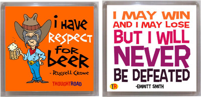 

Thoughtroad  Paper Sticker(Pack of 2, Multicolor
