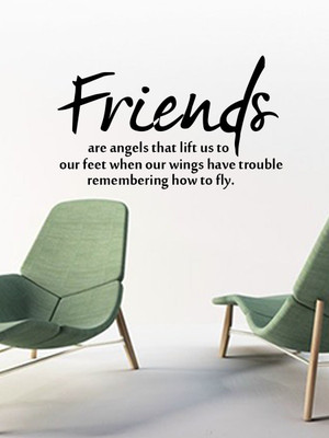 

Trends on Wall Medium Quotes Sticker(Pack of 1)