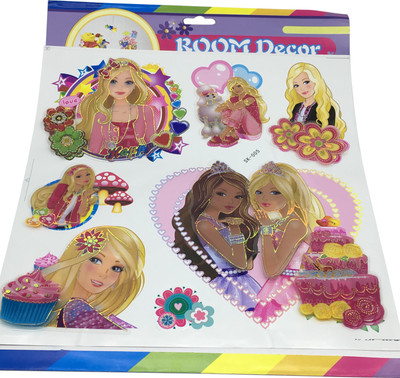 

Funcart  3D Sticker(Pack of 5, Multicolor