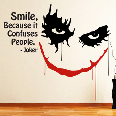 

Vsquare Studio  wall sticker Sticker(Pack of 1, Black;red