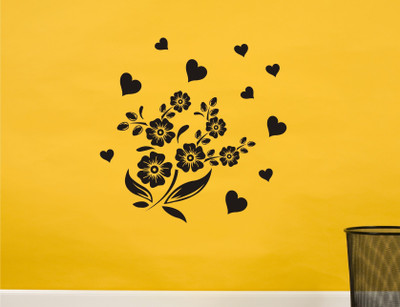 

Wall Guru  Wall Decal&Sticker Sticker(Pack of 1, Black