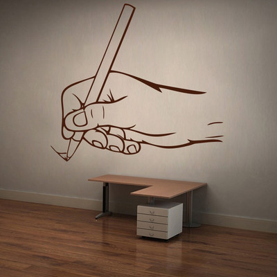 65% OFF on decor kafe Tiny Wall Sticker For Bedroom(Pack of 1)