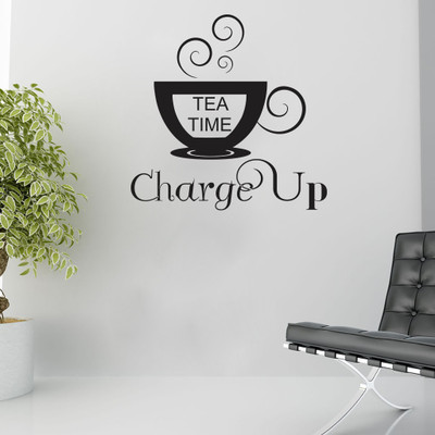 

Decor Wall  Self Adhesive Sticker(Pack of 1, Black
