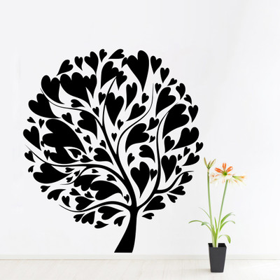 

Vsquare Studio  Wall Sticker Sticker(Pack of 1, Black