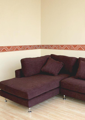Decor Kafe Medium Wall Sticker For Bedroom Sticker(Pack of 1)