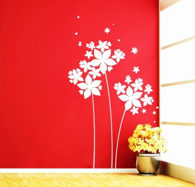 Creatick Studio 30.48 cm Love Tree Wall Decal Self Adhesive Sticker(Pack of 1)