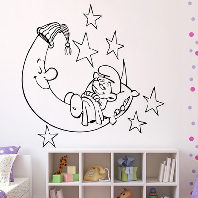 

Vsquare Studio Small Wall Sticker Sticker(Pack of 1)