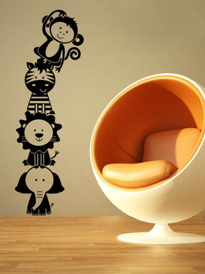 

Trends on Wall  Kids Sticker(Pack of 1, Black