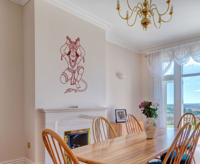 WALLDESIGN Large Wall Sticker(Pack of 1)