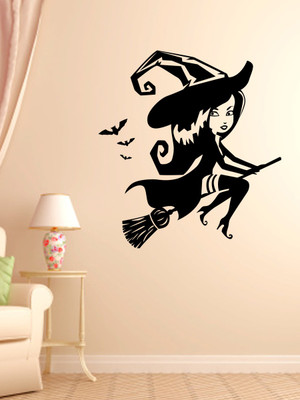 

Trends on Wall  Mix Sticker(Pack of 1, Black