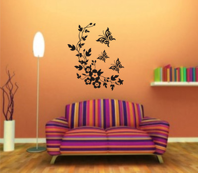 

Smart Wall Guru  Adhesive Sticker Sticker(Pack of 1, Black