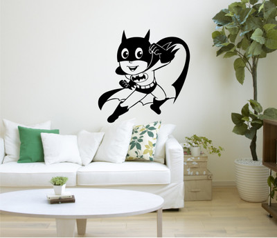 

Smart Wall Guru  Adhesive Sticker Sticker(Pack of 1, Black