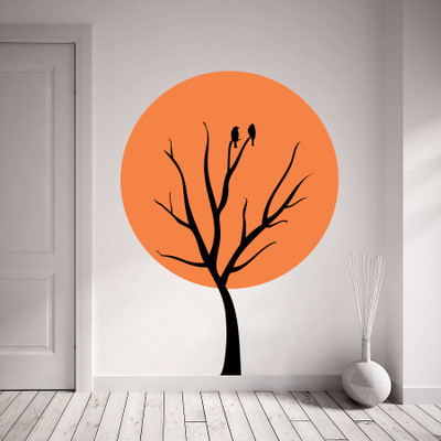 40% OFF on Decor Kafe Large Wall Sticker For Bedroom Sticker(Pack of 1)