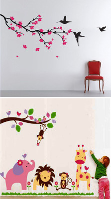 

Aquire  PVC Vinyl Sticker(Pack of 2, Multicolor