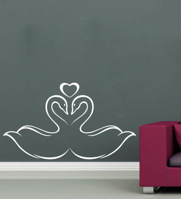 

Vsquare Studio  Wall Sticker(Pack of 1, White
