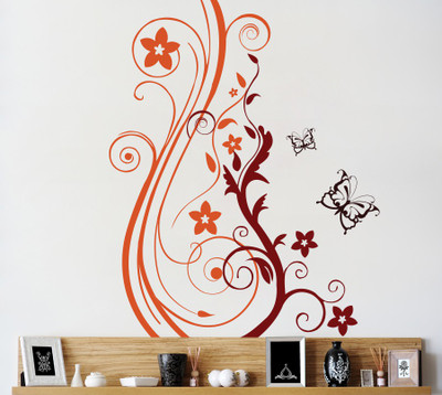 73% OFF on decor kafe Large Wall Sticker For Bedroom(Pack of 1)