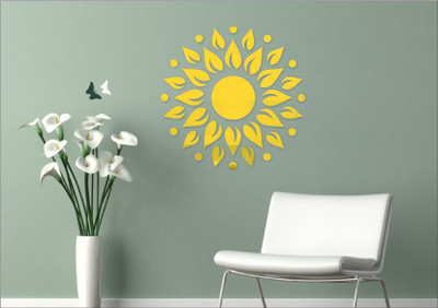 

Espcreation  3D Acrylic Sticker Sticker(Pack of 1, Gold