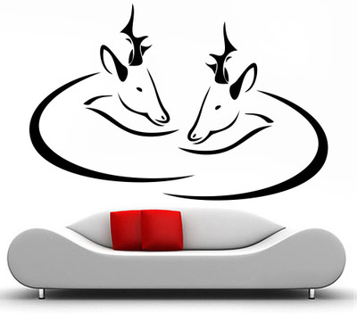 

Vsquare Studio  Wall Sticker Sticker(Pack of 1, Black
