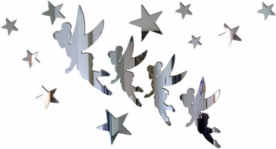 

Sehaz Artworks  Acrylic Sticker Sticker(Pack of 14, Silver
