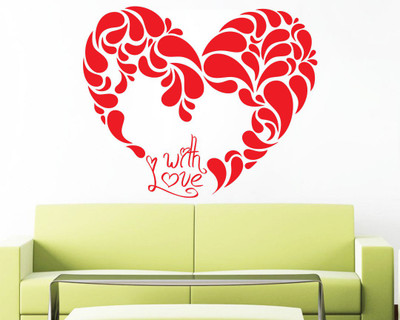 

Vsquare Studio  Sticker Sticker(Pack of 1, Red