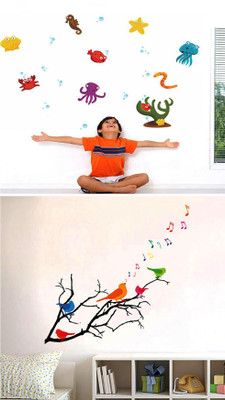 

Aquire  PVC Vinyl Sticker(Pack of 2, Multicolor