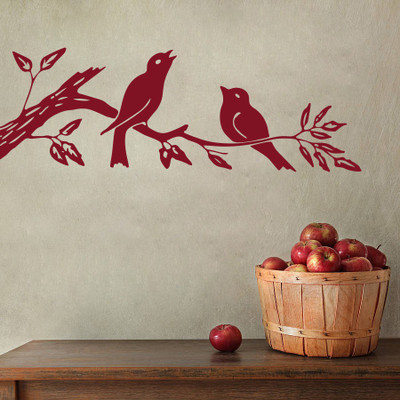 

Creatick Studio  Adhesive Type Sticker(Pack of 1, Burgandy