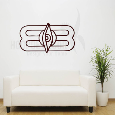 

Pickypomp  Adhesive type Sticker(Pack of 1, Brown