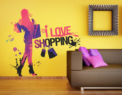 

Impression Wall Medium Self Adhesive Sticker(Pack of 1)