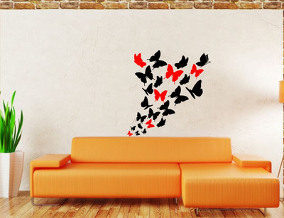

Wall Guru  Adhesive Sticker(Pack of 1, Black