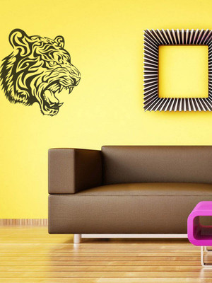 

Trends on Wall  Animal Sticker(Pack of 1, Balack