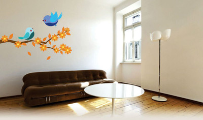

TMS  wall Sticker(Pack of 1, Multicolor