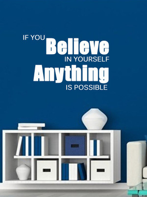 

Trends on Wall Medium Quotes Sticker(Pack of 1)