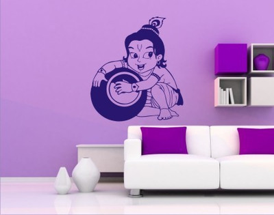 

Smart Wall Guru  Adhesive Sticker(Pack of 1, Blue