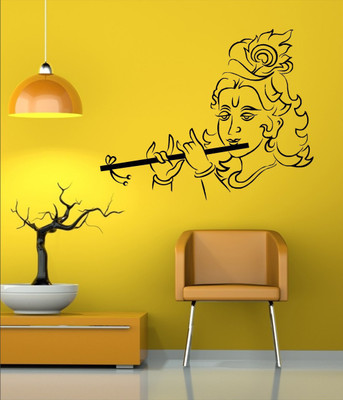 

Smart Wall Guru  Sticker Sticker(Pack of 1, Black
