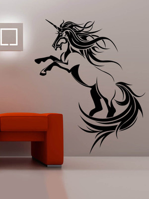 Trends on WALL 55 cm Unicorn Self Adhesive Sticker(Pack of 1)