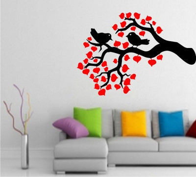 

Smart Wall Guru  Adhesive Sticker Sticker(Pack of 1, Black;red