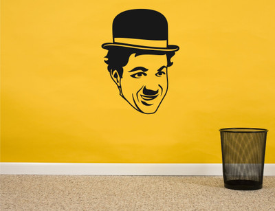 

Wall Guru  Self Adhesive Wall Decal Sticker(Pack of 1, Black
