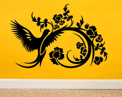 

RNG  wall decor sticker Sticker(Pack of 1, Black