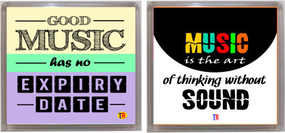 

Thoughtroad  Paper Sticker(Pack of 2, Multicolor