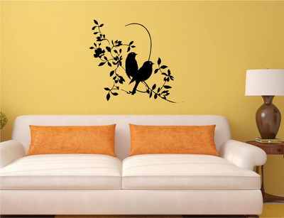 

Wall Guru  Adhesive Sticker(Pack of 1, Black