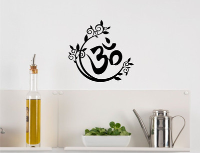 

Wall Guru  Adhesive Sticker(Pack of 1, Black