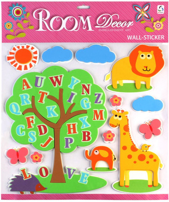 

Sunboy  Kids Room Wall Décor (Design-1) Sticker(Pack of 1, Multicolor