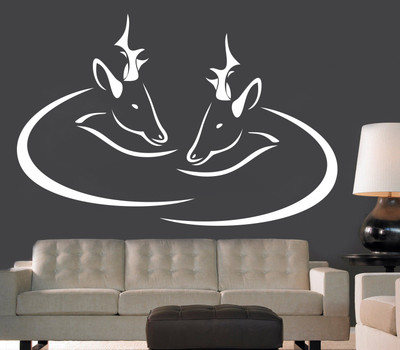 Vsquare Studio Medium Wall Sticker(Pack of 1)